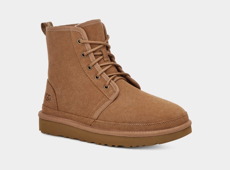 Brown Ugg Neumel High Men's Boots | South Africa-0486259