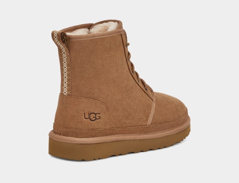 Brown Ugg Neumel High Men's Boots | South Africa-0486259