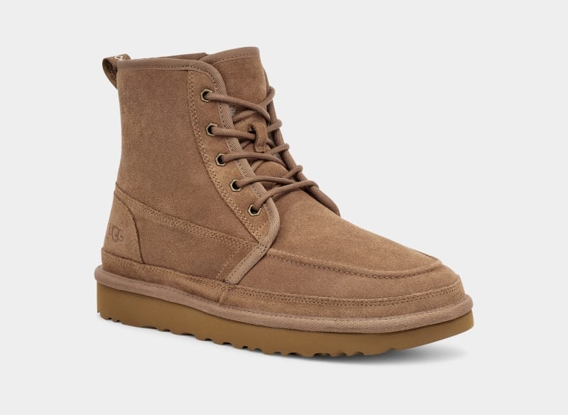 Brown Ugg Neumel High Moc Men's Boots | South Africa-8571429