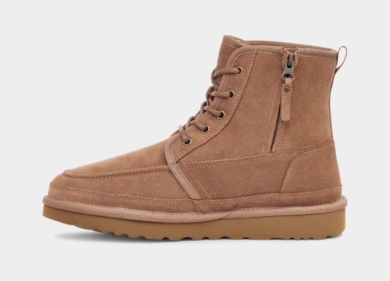 Brown Ugg Neumel High Moc Men's Boots | South Africa-8571429