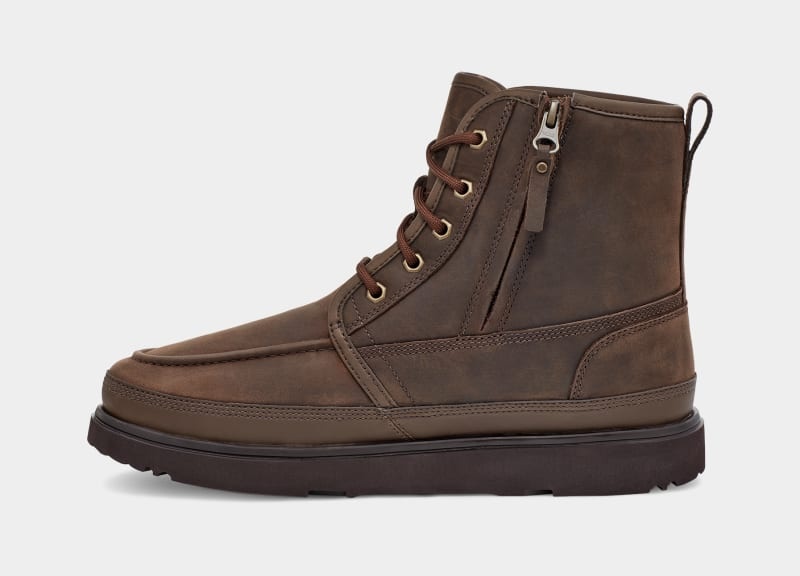 Brown Ugg Neumel High Moc Weather Men's Boots | South Africa-7529083