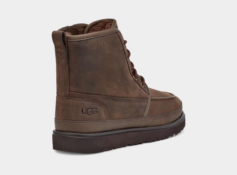 Brown Ugg Neumel High Moc Weather Men's Boots | South Africa-7529083