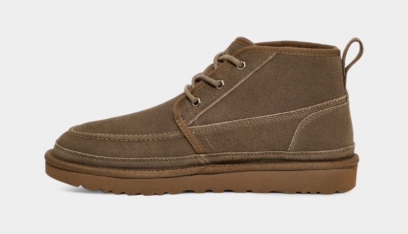 Brown Ugg Neumel Moc Men's Boots | South Africa-0586472