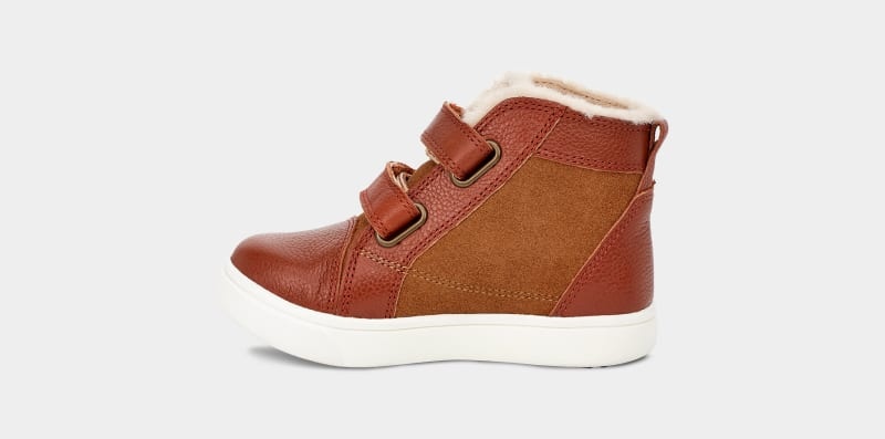 Brown Ugg Rennon Ii Kids' Sneakers | South Africa-0189256