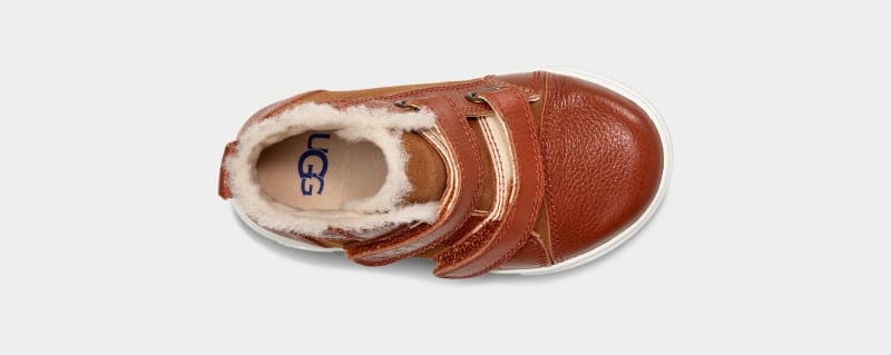 Brown Ugg Rennon Ii Kids' Sneakers | South Africa-0189256