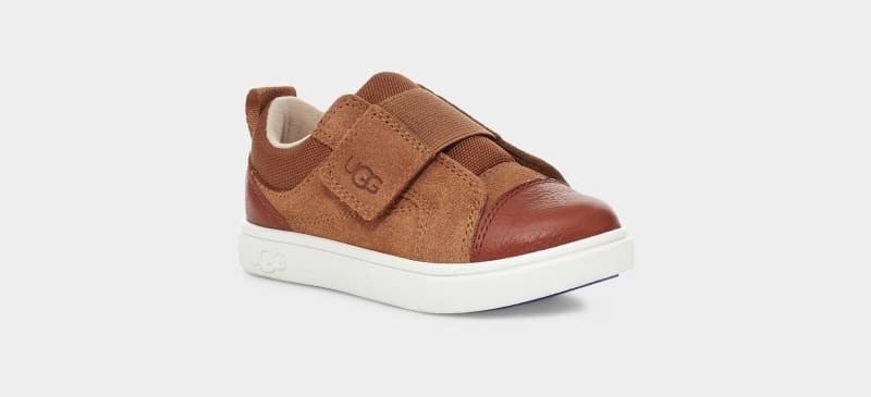 Brown Ugg Rennon Low Kids' Sneakers | South Africa-8061327