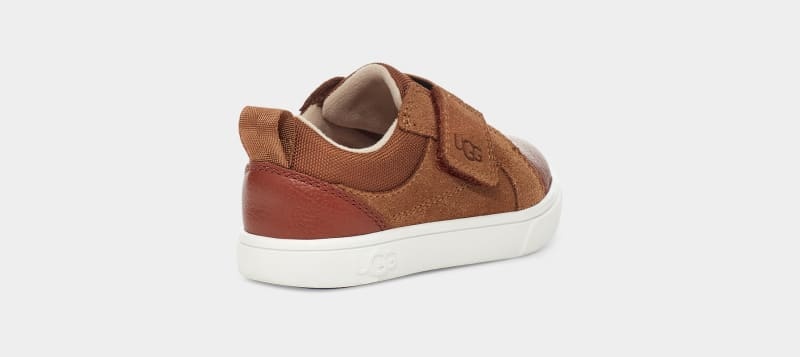 Brown Ugg Rennon Low Kids' Sneakers | South Africa-8061327