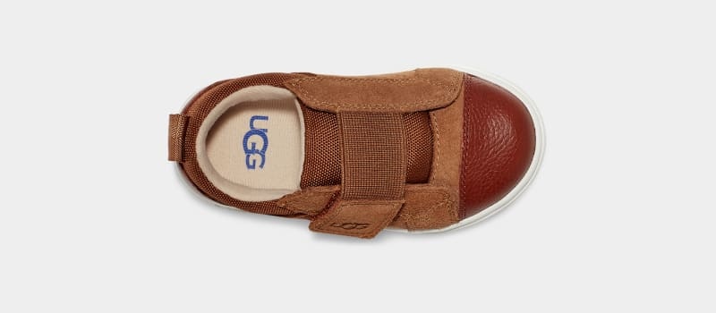 Brown Ugg Rennon Low Kids' Sneakers | South Africa-8061327