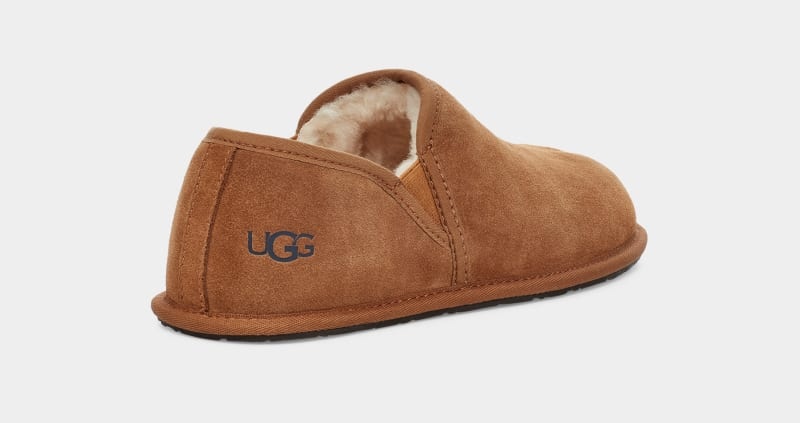 Brown Ugg Scuff Romeo Ii Men's Slippers | South Africa-9730681