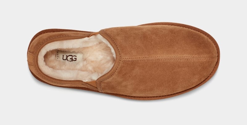 Brown Ugg Scuff Romeo Ii Men's Slippers | South Africa-9730681