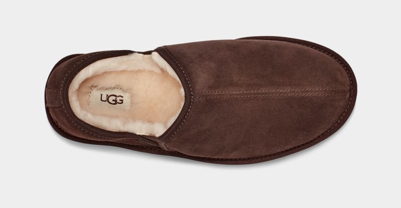 Brown Ugg Scuff Romeo Ii Men's Slippers | South Africa-8701639