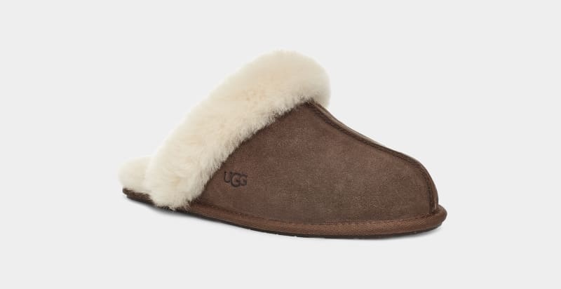 Brown Ugg Scuffette Ii Women's Slippers | South Africa-9274108