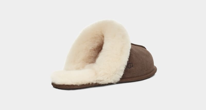 Brown Ugg Scuffette Ii Women's Slippers | South Africa-9274108