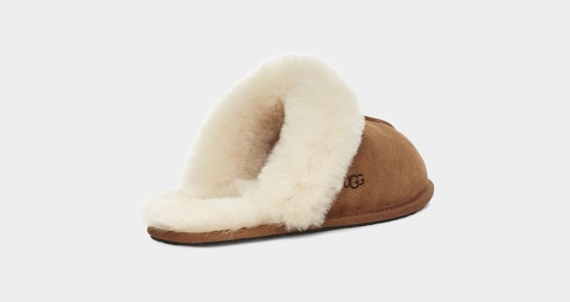 Brown Ugg Scuffette Ii Women's Slippers | South Africa-1237049