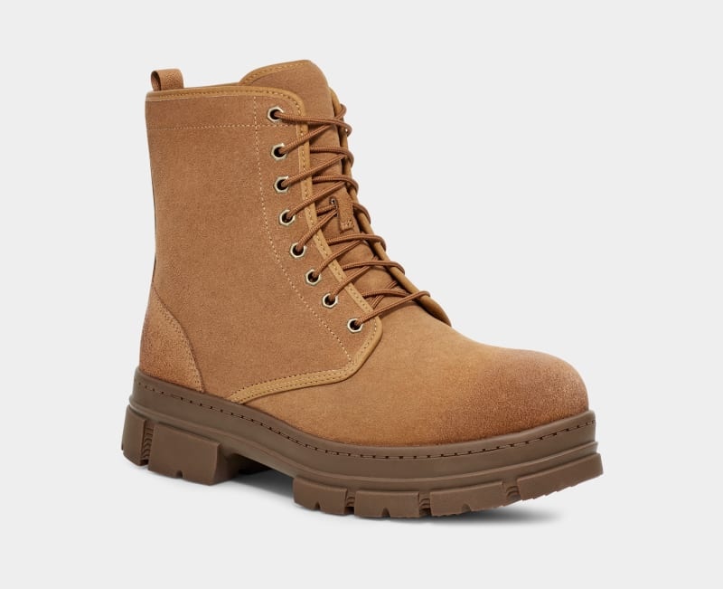 Brown Ugg Skyview Service Men's Boots | South Africa-7081954