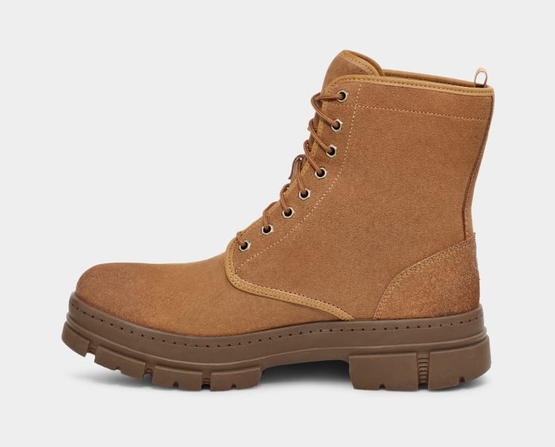 Brown Ugg Skyview Service Men's Boots | South Africa-7081954