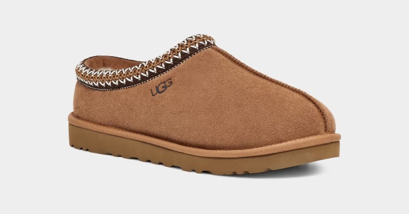 Brown Ugg Tasman Men's Slippers | South Africa-8049235