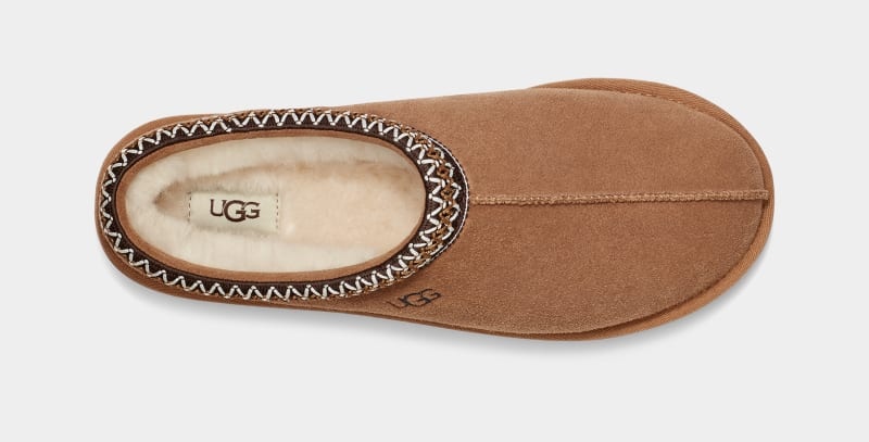 Brown Ugg Tasman Men's Slippers | South Africa-8049235