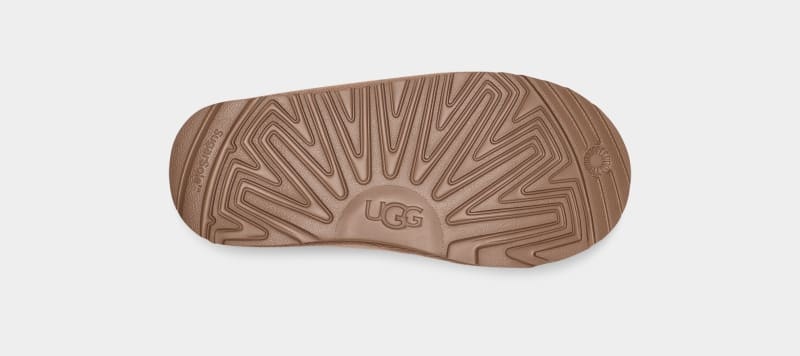 Brown Ugg Tasman Regenerate Kids' Slippers | South Africa-4893106