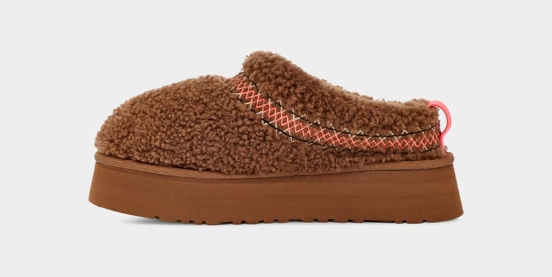 Brown Ugg Tazz Ugg Braid Women's Clogs | South Africa-6247813