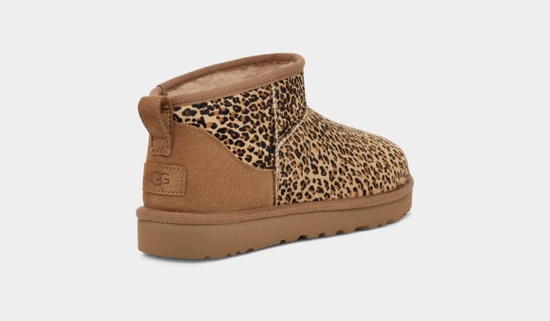 Brown Ugg Ultra Mini Speckles Women's Boots | South Africa-5637801