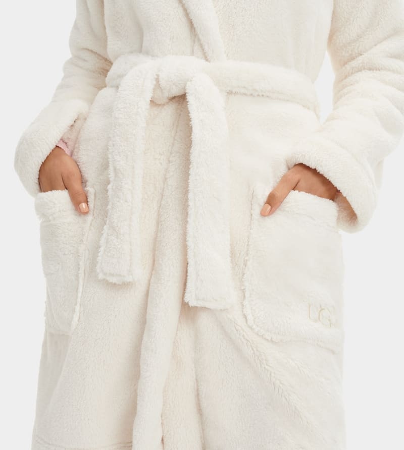 Cream Ugg Aarti Plush Women's Sleepwear | South Africa-4357128