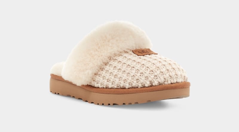 Cream Ugg Cozy Women's Slippers | South Africa-1374528