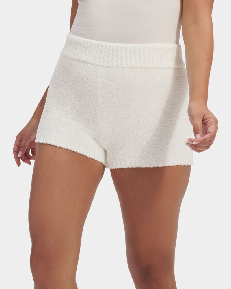 Cream Ugg Finola Women's Shorts | South Africa-8290375