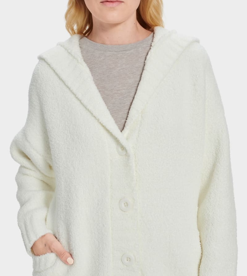 Cream Ugg Franca Travel Women's Cardigans | South Africa-4578629