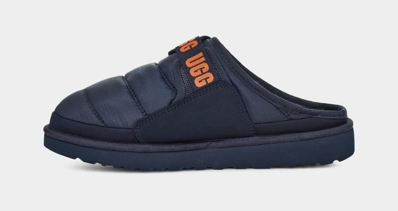 Dark Blue / Orange Ugg Dune Slip-On Lta Men's Slippers | South Africa-8570341