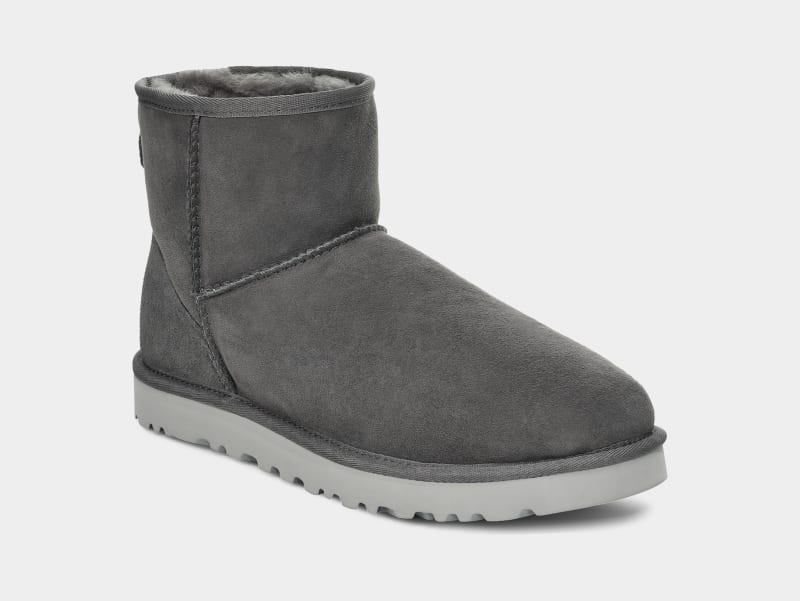 Dark Grey Ugg Classic Mini Men's Boots | South Africa-1542396