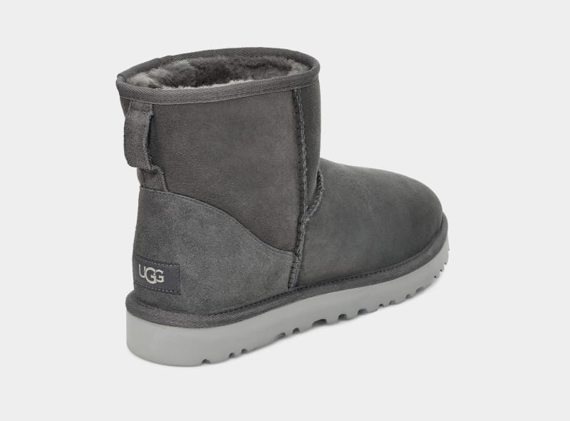 Dark Grey Ugg Classic Mini Men's Boots | South Africa-1542396