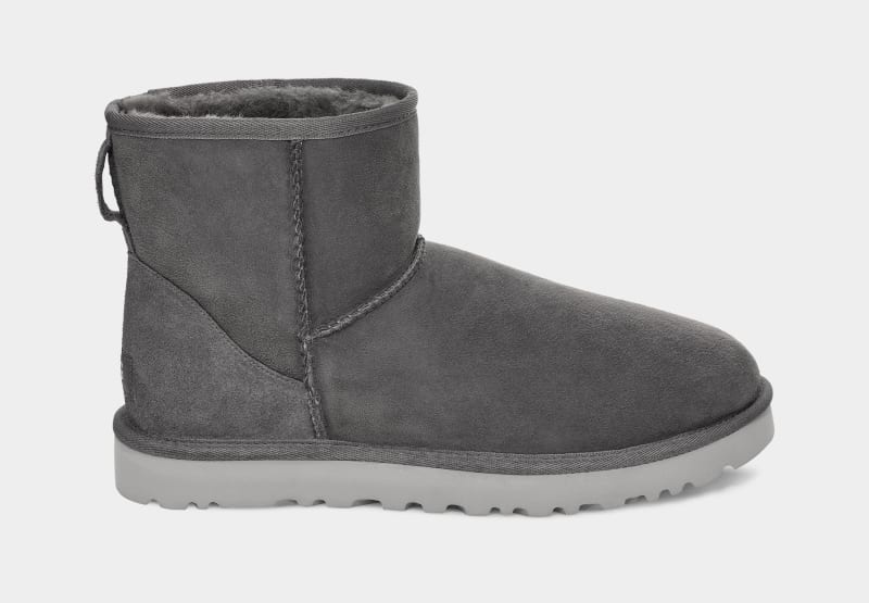 Dark Grey Ugg Classic Mini Men\'s Boots | South Africa-1542396