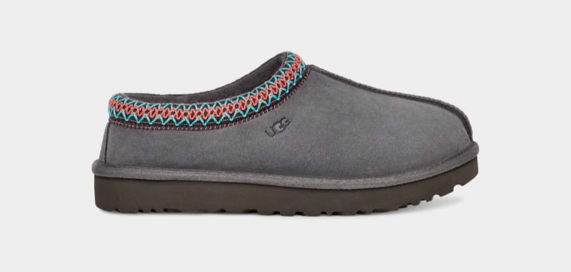 Dark Grey Ugg Tasman Women\'s Slippers | South Africa-0973428