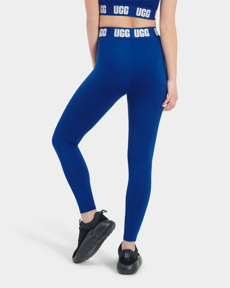 Deep Blue Ugg Mckena Logo Women's Leggings | South Africa-2098745