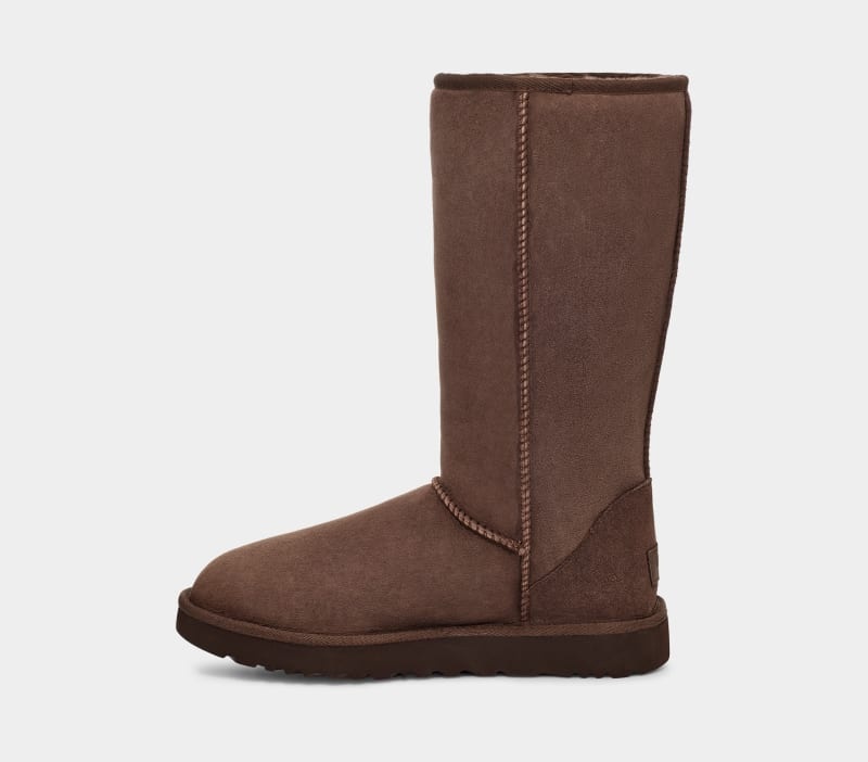 Deep Brown Ugg Classic Tall Ii Women's Boots | South Africa-9082317