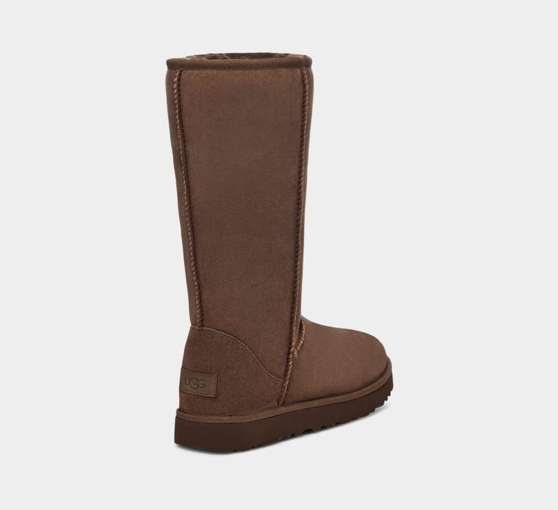 Deep Brown Ugg Classic Tall Ii Women's Boots | South Africa-9082317