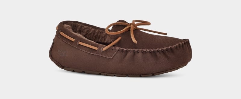 Deep Brown Ugg Dakota Women's Moccasins | South Africa-0231768