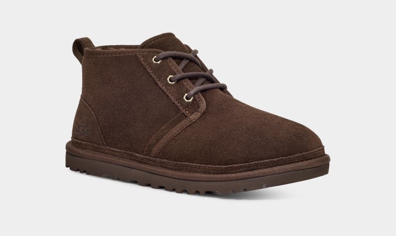 Deep Brown Ugg Neumel Men's Boots | South Africa-8372605