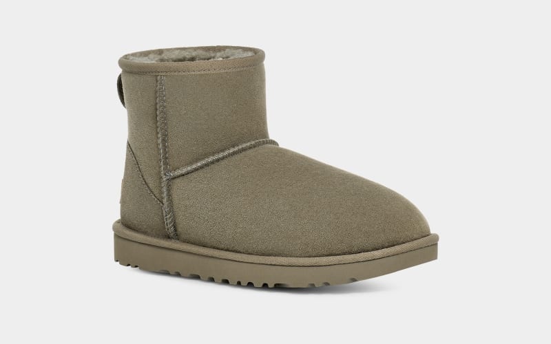 Green Ugg Classic Mini Ii Women's Boots | South Africa-0265894