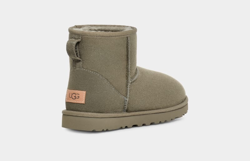 Green Ugg Classic Mini Ii Women's Boots | South Africa-0265894