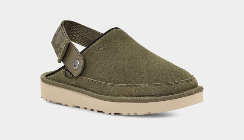 Green Ugg Goldencoast Men's Clogs | South Africa-8960174