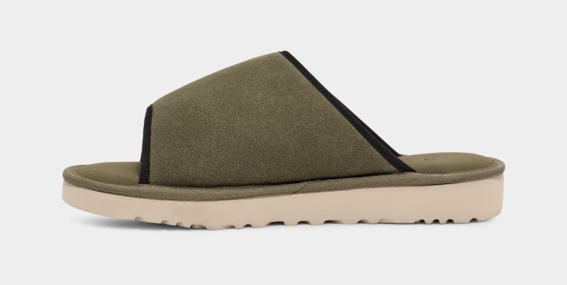 Green Ugg Goldencoast Men's Slides | South Africa-9638027