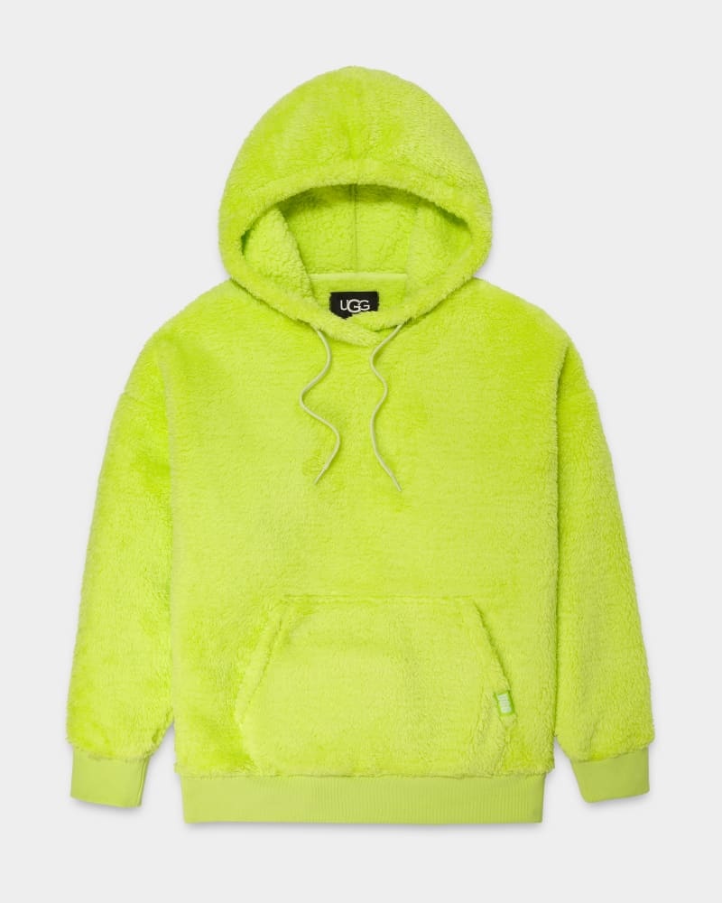 Green Ugg Loyra Sherpa Women's Hoodie | South Africa-6917345