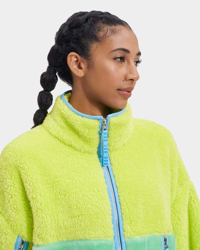 Green Ugg Marlene Sherpa Ii Women's Jackets | South Africa-6140835