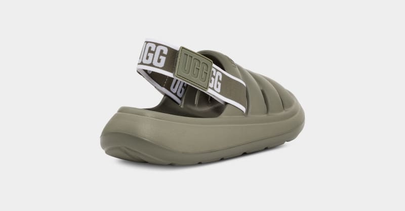 Green Ugg Sport Yeah Women's Slides | South Africa-9628705