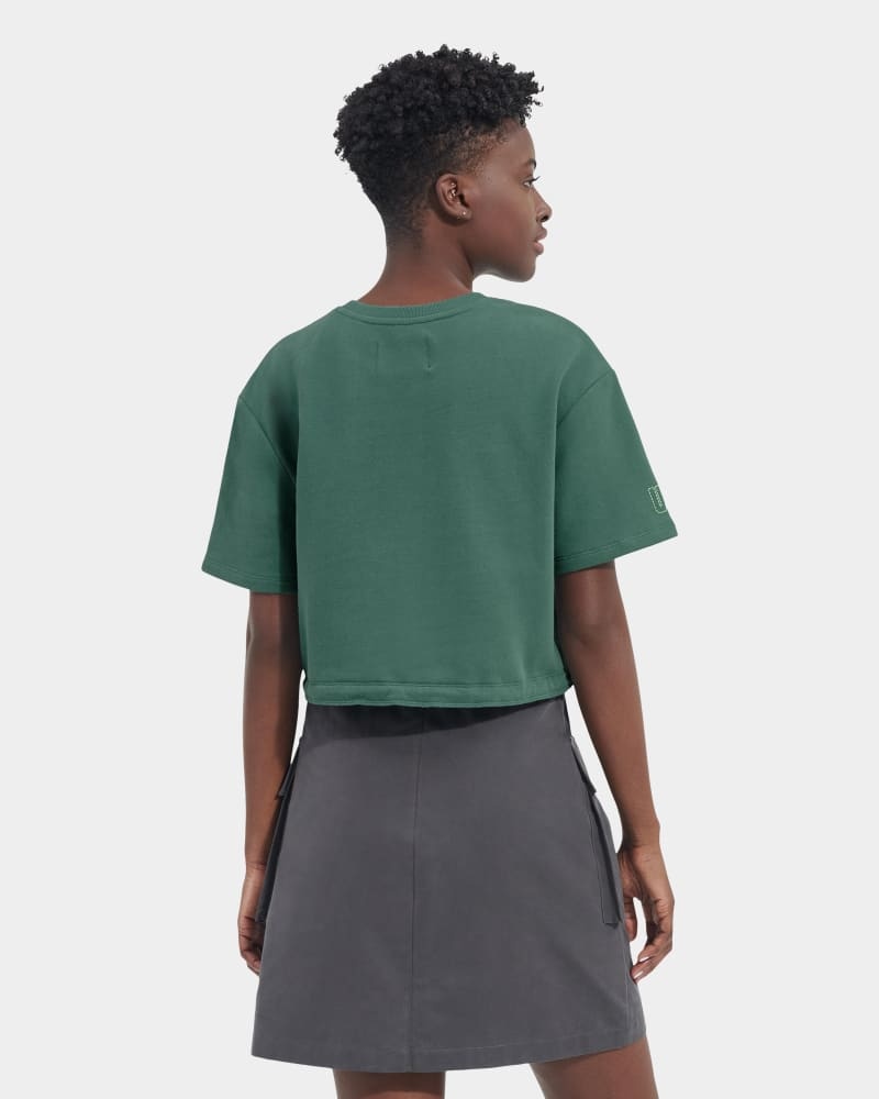 Green Ugg Teagin Short Sleeve Women's Tops | South Africa-1370965