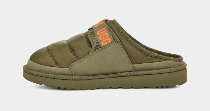 Green / Orange Ugg Dune Slip-On Lta Men's Slippers | South Africa-9018463