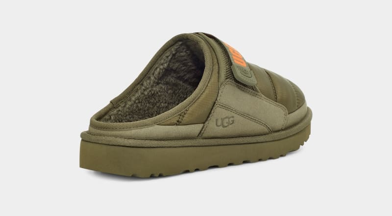 Green / Orange Ugg Dune Slip-On Lta Men's Slippers | South Africa-9018463