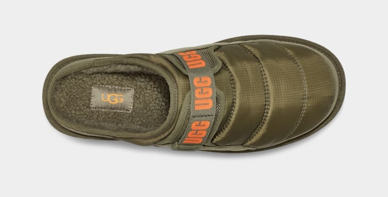 Green / Orange Ugg Dune Slip-On Lta Men's Slippers | South Africa-9018463